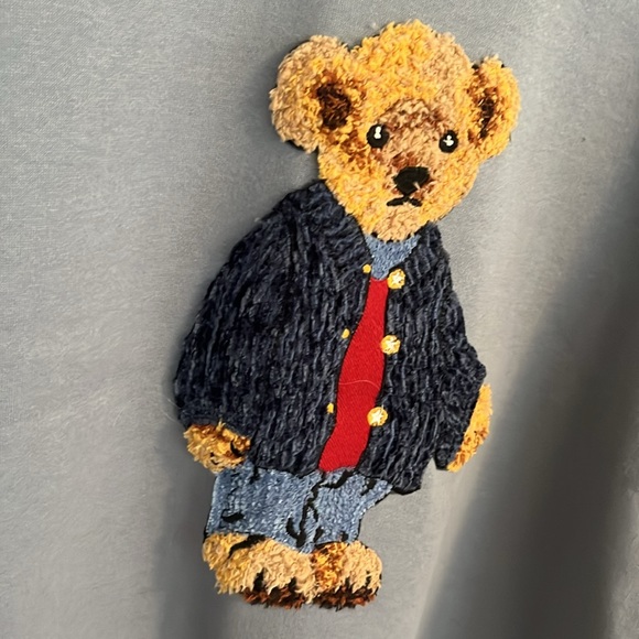 Teddy Bear oversized sweater Korean made - Picture 2 of 3